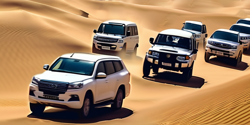 Desert Safari and Dune Bashing Adventure