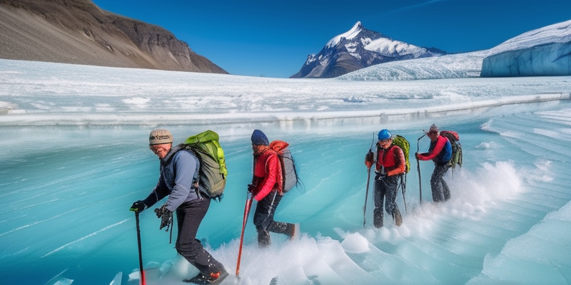Glacier Trekking: Ice Adventures on Ancient Frozen Rivers