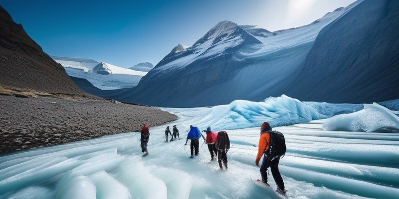 Glacier Trekking: Ice Adventures on Ancient Frozen Rivers