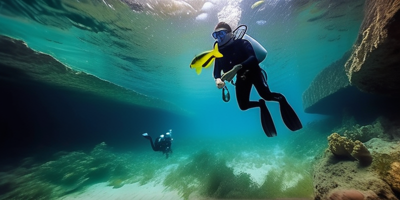 Underwater Cave Diving Expedition