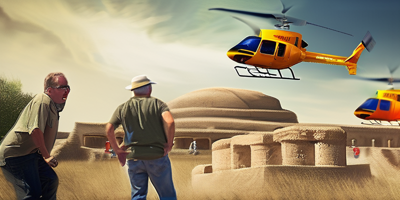 Ancient Ruins Helicopter Tour: Aerial Archaeological Adventure