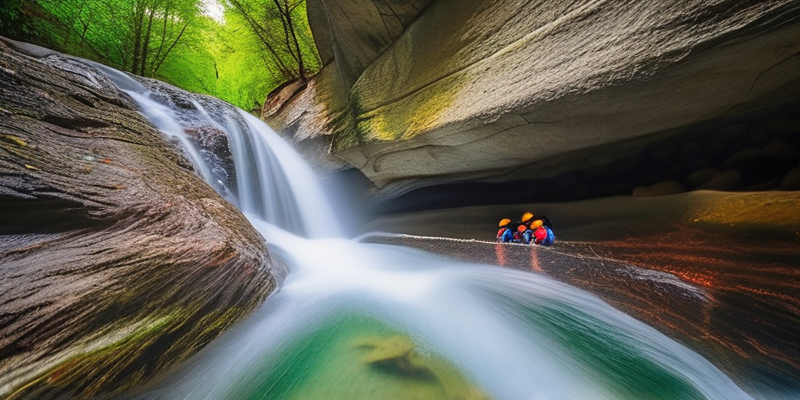Canyoning Adventure: Descent Through Nature's Water Playgrounds