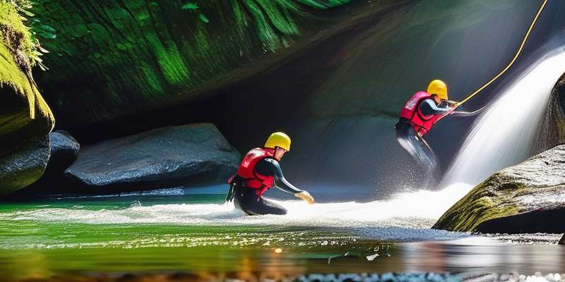 Canyoning Adventure: Navigate Nature's Water Playground