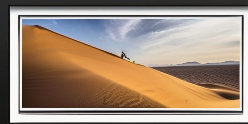 Desert Dune Sandboarding Adventure