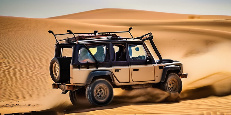 Desert Safari Adventure: Dune Bashing & Bedouin Experience