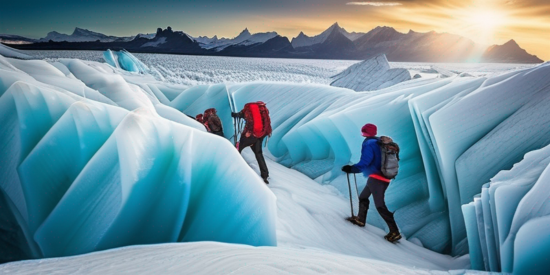 Glacier Hiking Adventure: Trek Across Ancient Ice Formations