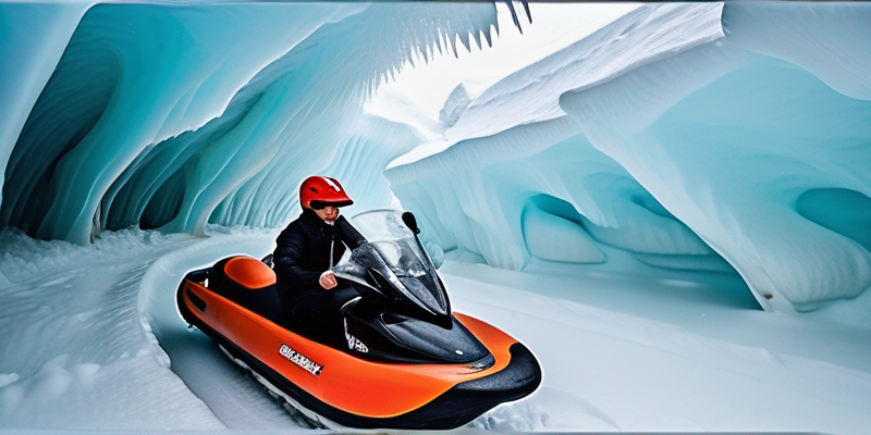 Glacier Ice Cave Exploration: Journey into the Blue Heart of Ice