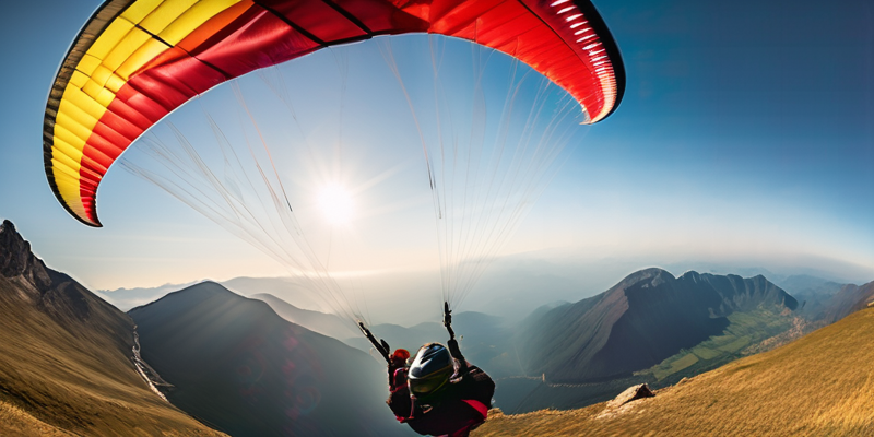 Majestic Mountain Paragliding Adventure