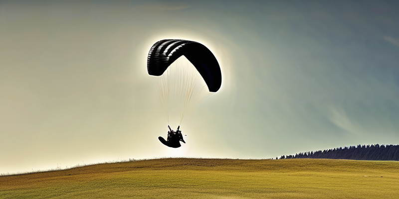 Paragliding Over Alpine Panoramas
