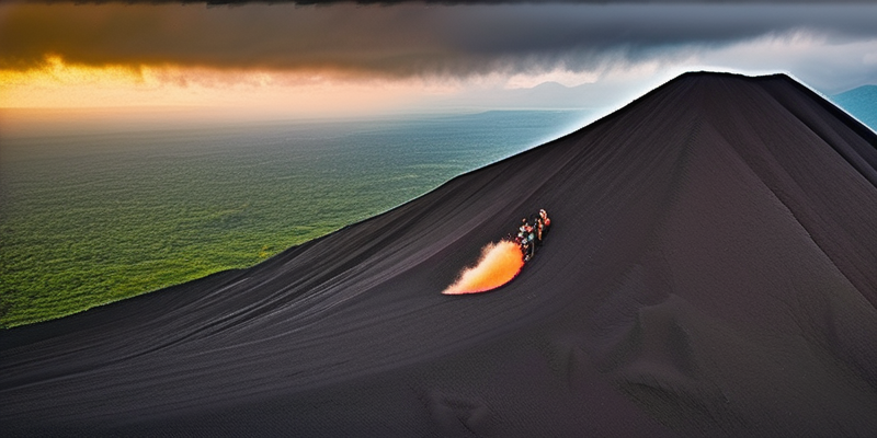 Volcano Boarding: Extreme Descent on Nicaragua's Cerro Negro